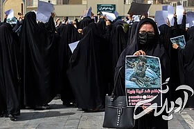 تجمع خودجوش زنان افغانستانی در میدان آستانه قم